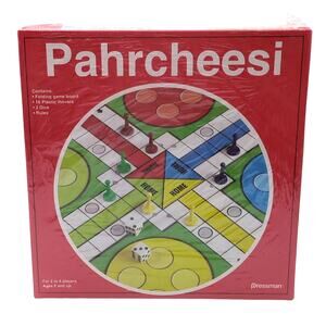 Pahrcheesi Board Game In Box . By Pressman BRAND NEW SEALED. 2 - 4 Players . 6 +